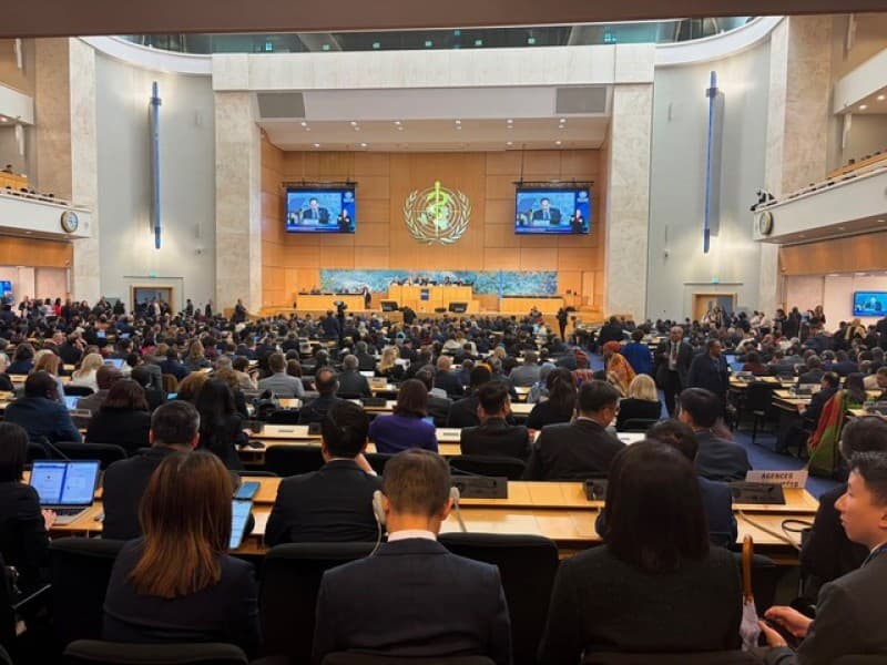 Turkmenistan Leads Coordination of the WHO Roadmap for Central Asia at the World Health Assembly in Geneva