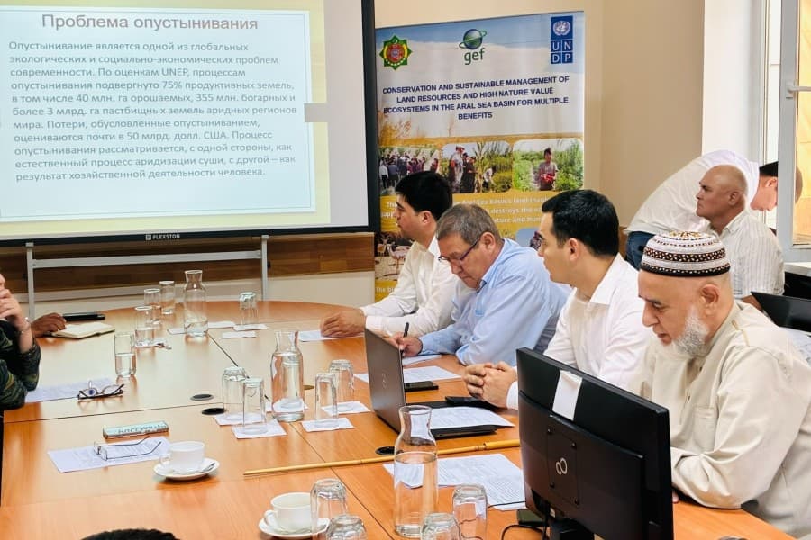The SIC ICSD and UNDP Are Implementing Digital Monitoring to Protect Turkmenistan's Lands from Degradation