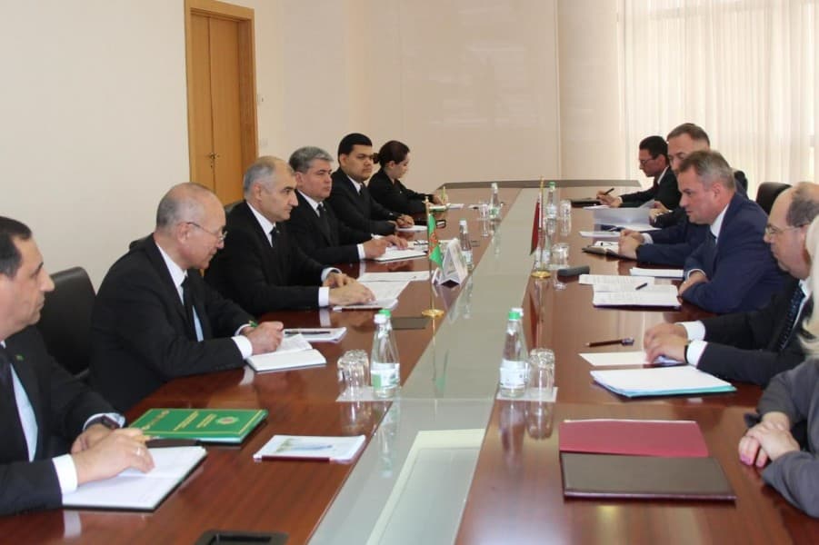 Turkmen-Belarusian Inter-Ministerial Consultations Held in Ashgabat