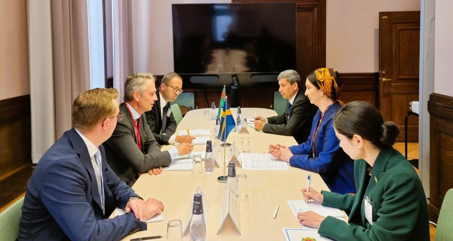 turkmen-swedish-political-consultations-were-held-level-ministry-foreign-affairs-stockholm