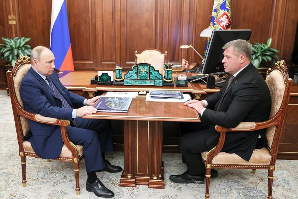 The head of the Astrakhan region told Putin about the plans for cooperation in the Caspian Sea