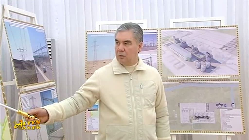 Berdimuhamedov got acquainted with the projects of future power lines of Turkmenistan