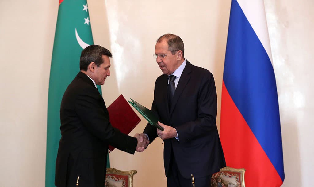 Сергей Лавров проведет переговоры с главой МИД Туркменистана в Москве