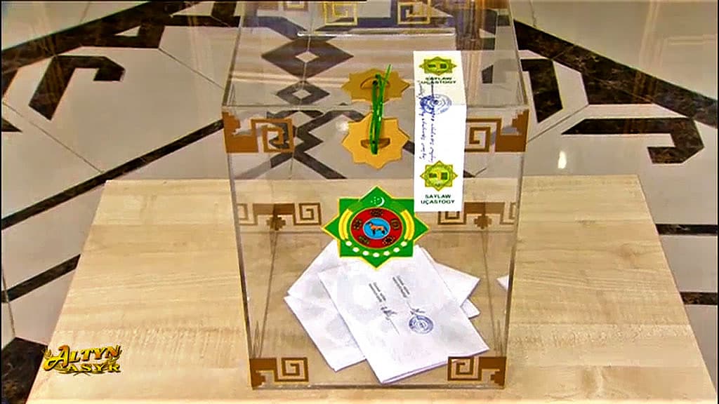 Early voting in the presidential elections in Turkmenistan