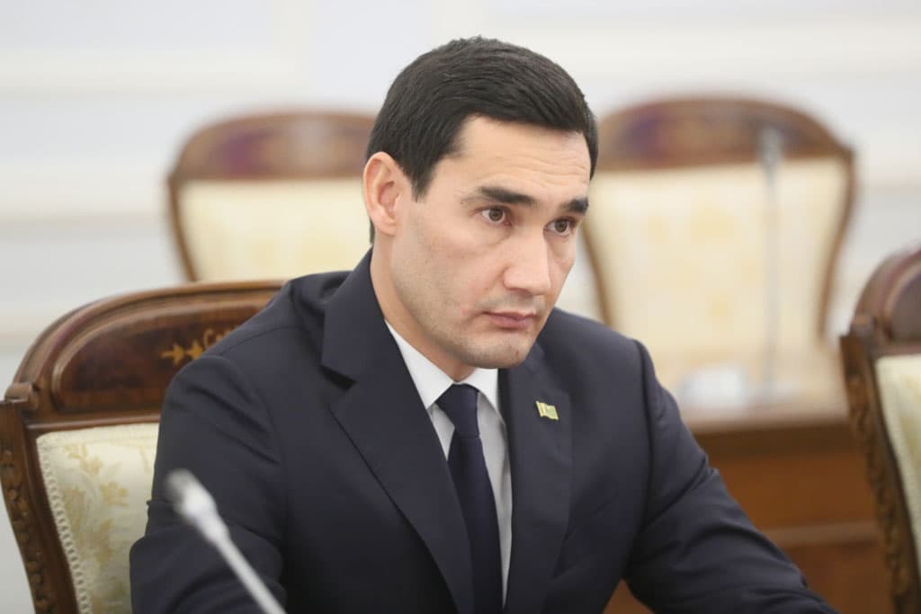 Serdar Berdimuhamedov is recognized as the elected president of Turkmenistan