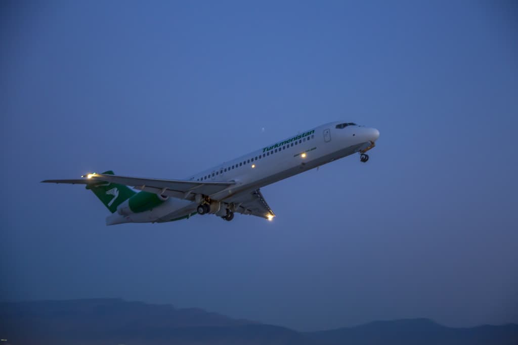 You can book tickets to Turkmenistan from Kazan and Dubai by e-mail