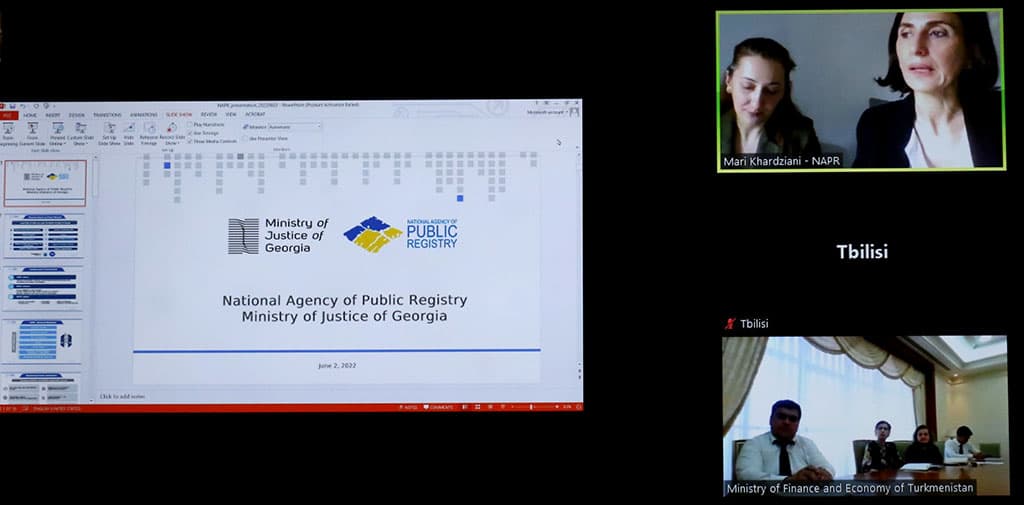 Специалисты Туркменистана и Грузии провели онлайн-встречу