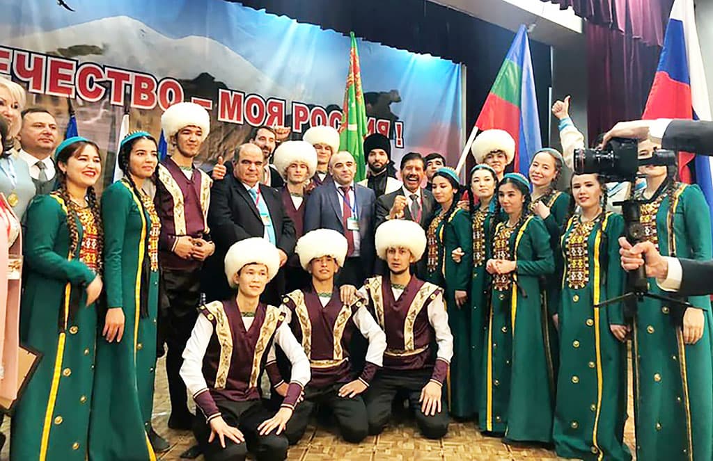 Танцевальный ансамбль «Каракум» представит Туркменистан в Бобруйске