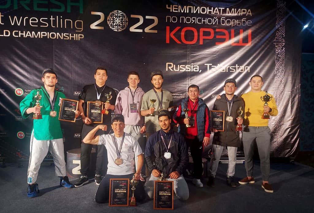 Туркменские студенты – в числе призеров Чемпионата мира по борьбе корэш
