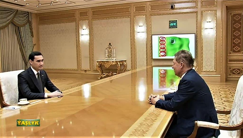 Россия готова расширить газовое сотрудничество с Туркменистаном