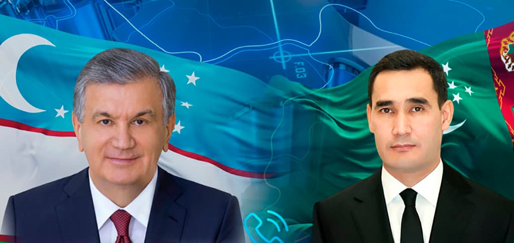 Президенты Туркменистана и Узбекистана поговорили по телефону