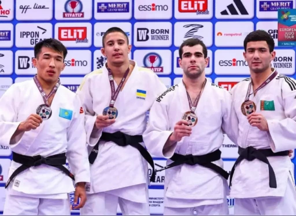 Туркменский дзюдоист стал бронзовым призёром открытого чемпионата Европы