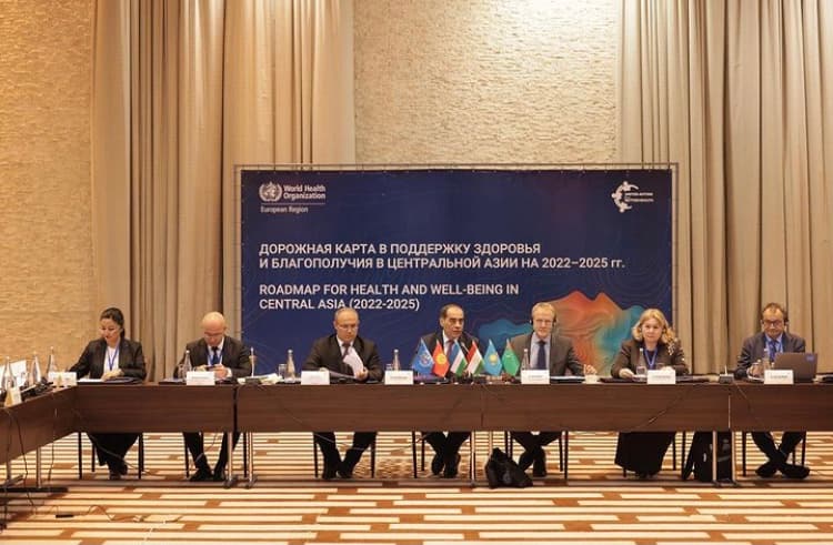 A roadmap to support health and well-being in Central Asia has been launched in Dushanbe