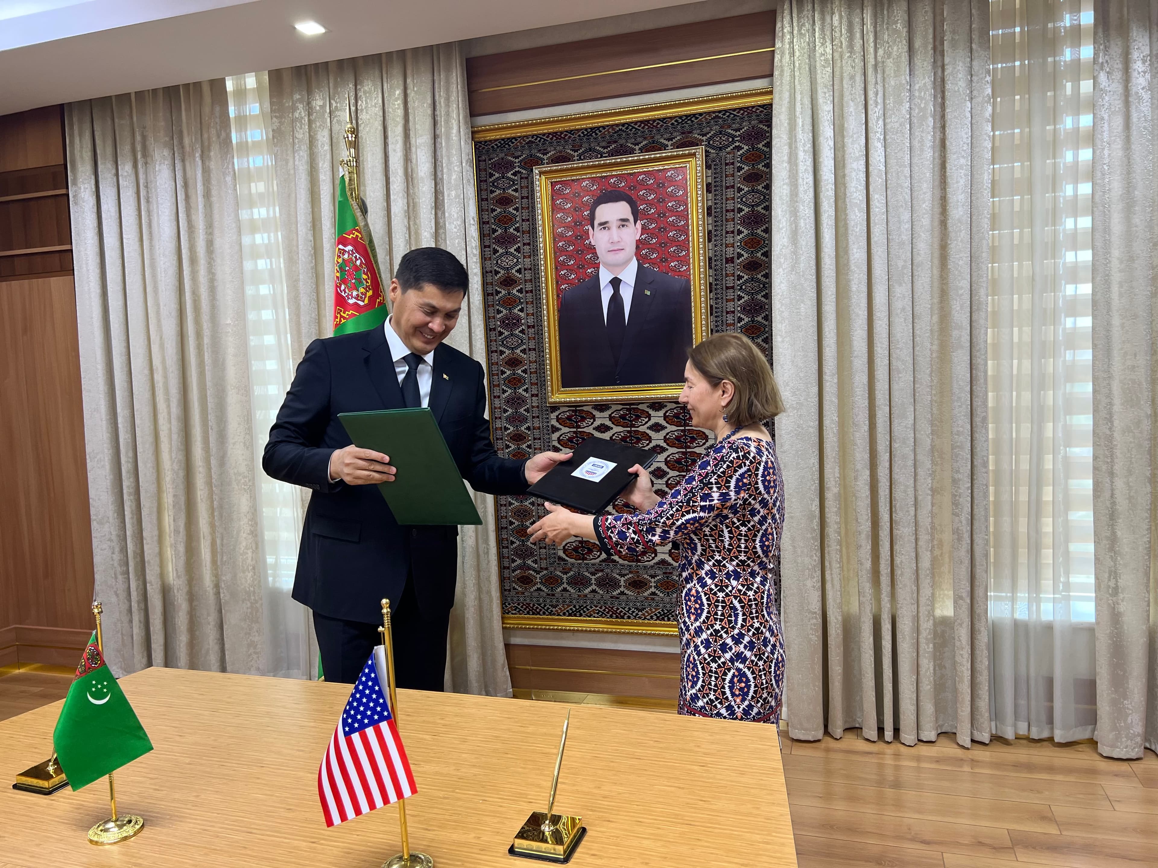 SPTA and USAID signed a Memorandum of Understanding