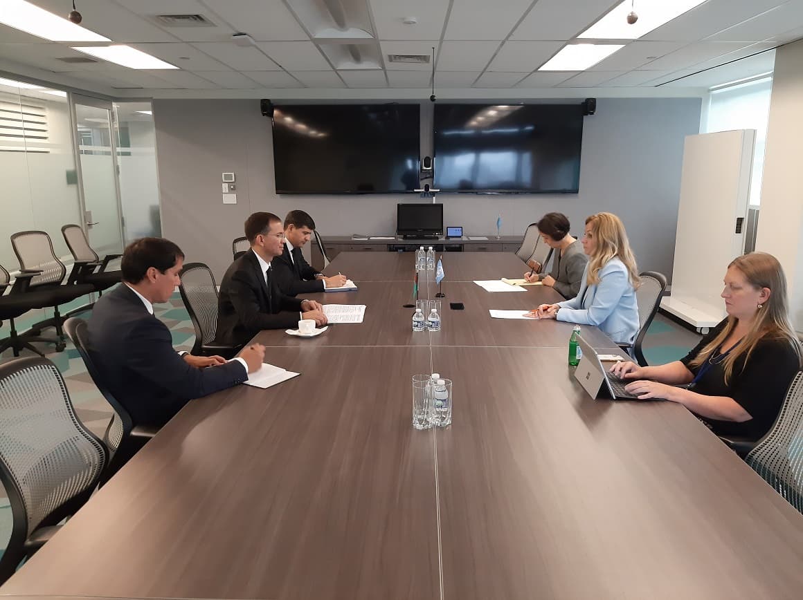 Cooperation between Turkmenistan and UNDP was the subject of a separate meeting in New York