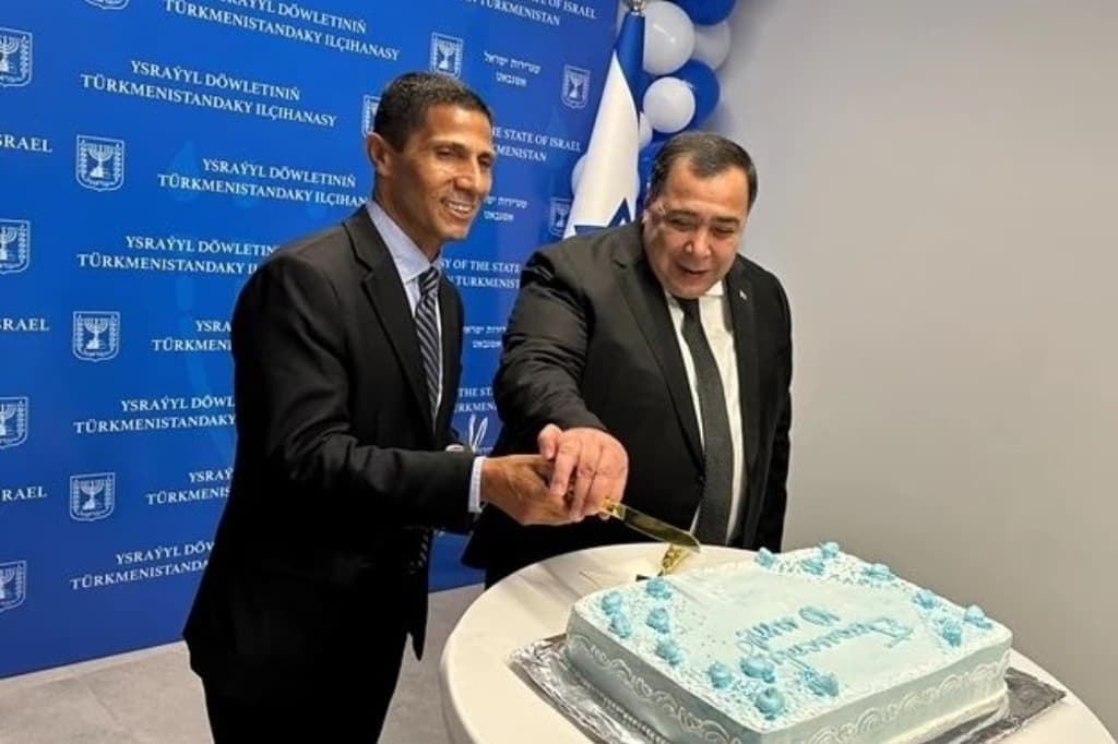 The Israeli Embassy in Turkmenistan celebrated its 10th anniversary