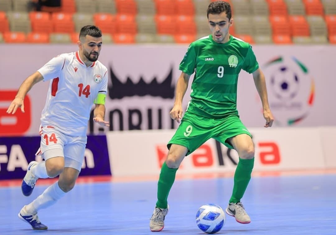Сборная Туркменистана по футзалу уступила Таджикистану на CAFA FUTSAL CUP-2023