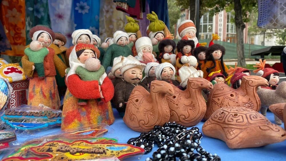 Turkmen artisans participate in the International Festival "Oimo-2023" in Bishkek