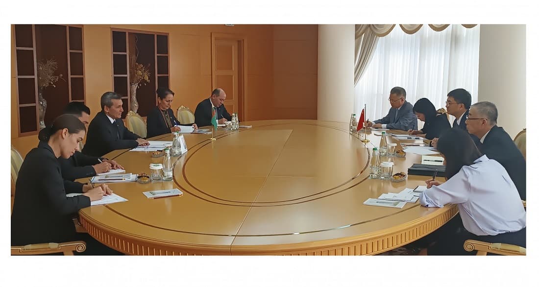 Prospects for partnership between Turkmenistan and China discussed at talks in Ashgabat