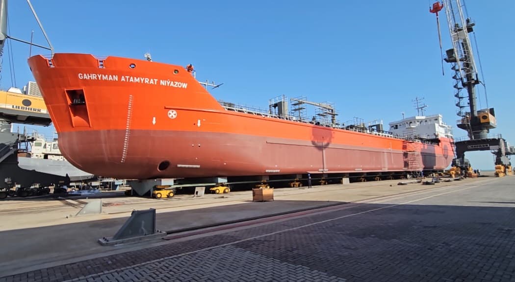 One more vessel of the national fleet was repaired at the Balkan ship repair and shipbuilding plant