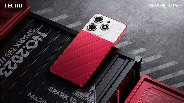 The world's first smartphone with a luminous eco-leather is presented