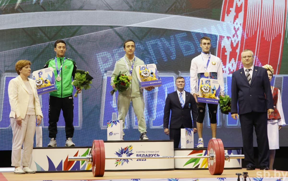The Turkmen weightlifter became the vice-champion of the II Games of the CIS countries