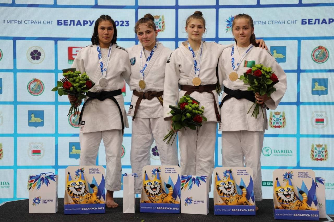 The Turkmen judoka became the bronze medalist of the II Games of the CIS countries