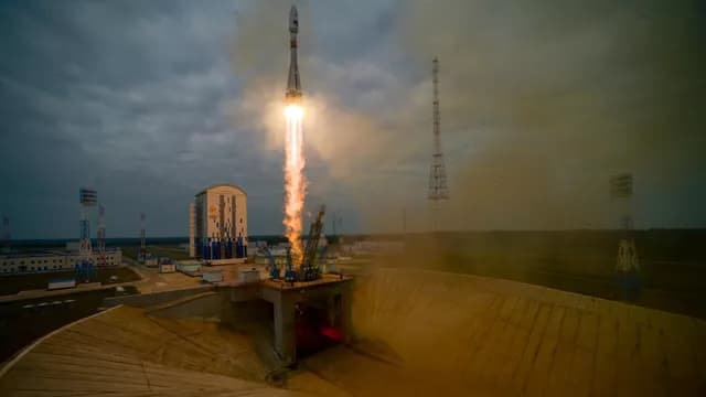 Interplanetary station "Luna-25" on the Earth's satellite was launched by Russia, 50 years later