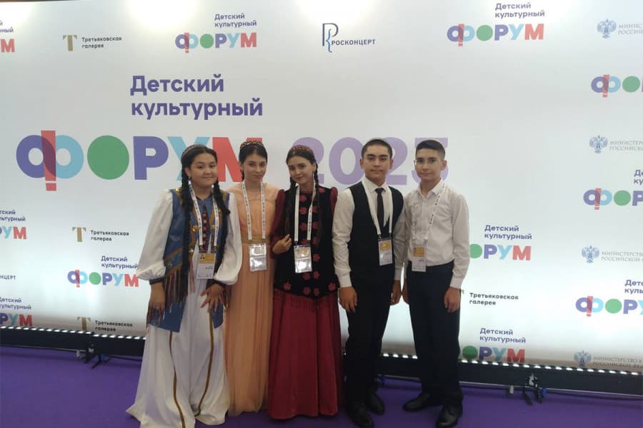 Young talents from Turkmenistan participate in the children's cultural festival in Moscow
