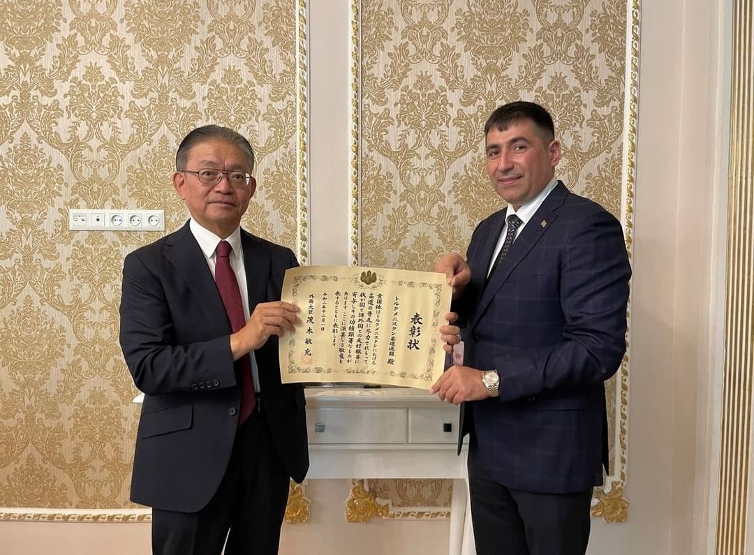 The Ambassador of Japan to Turkmenistan highly appreciated the level of development of judo in the country