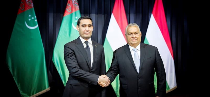 Serdar Berdimuhamedov and Viktor Orban discussed issues of expanding cooperation