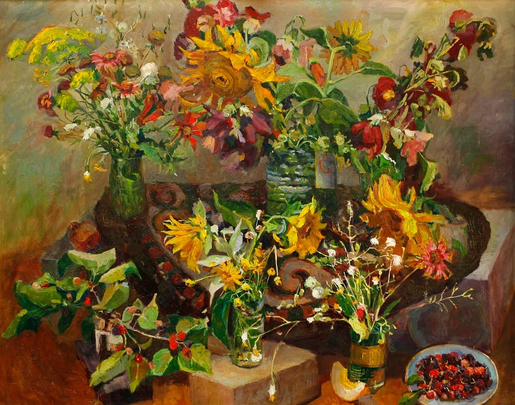 Exhibition of paintings by Turkmen artists opened in Turkmenabat