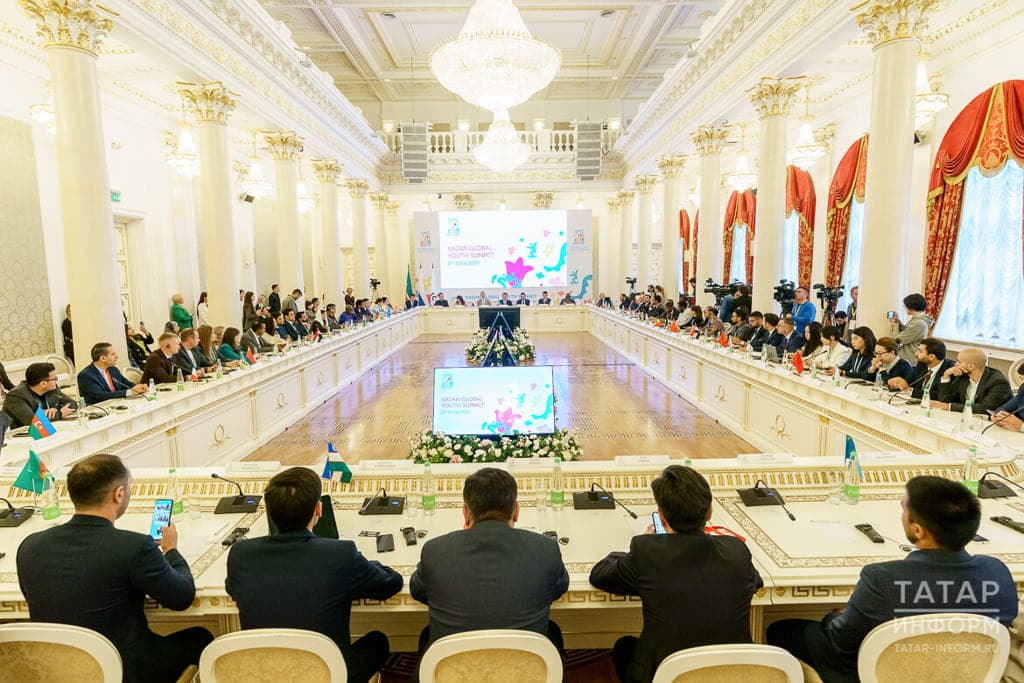 The delegation of Turkmenistan participates in the Global Youth Summit in Kazan