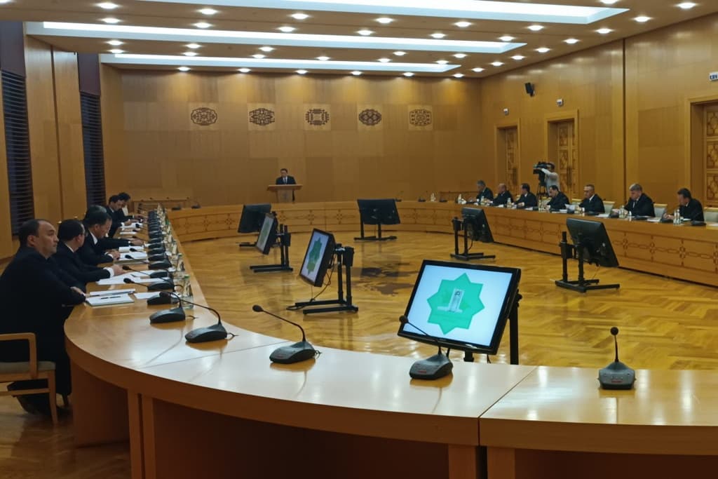 The meeting of the Interdepartmental Commission on Caspian Issues was held in the Ministry of Foreign Affairs of Turkmenistan