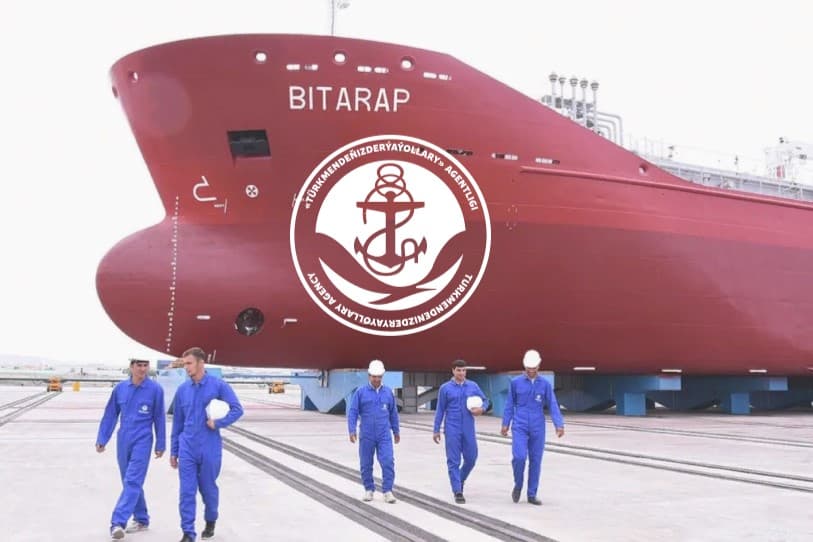 Морской торговый флот Туркменистана обнародовал подробности строительства новых судов