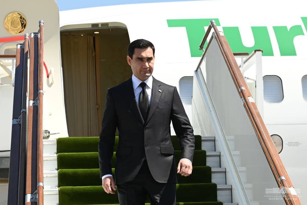 The President of Turkmenistan has arrived on a working visit to Tajikistan
