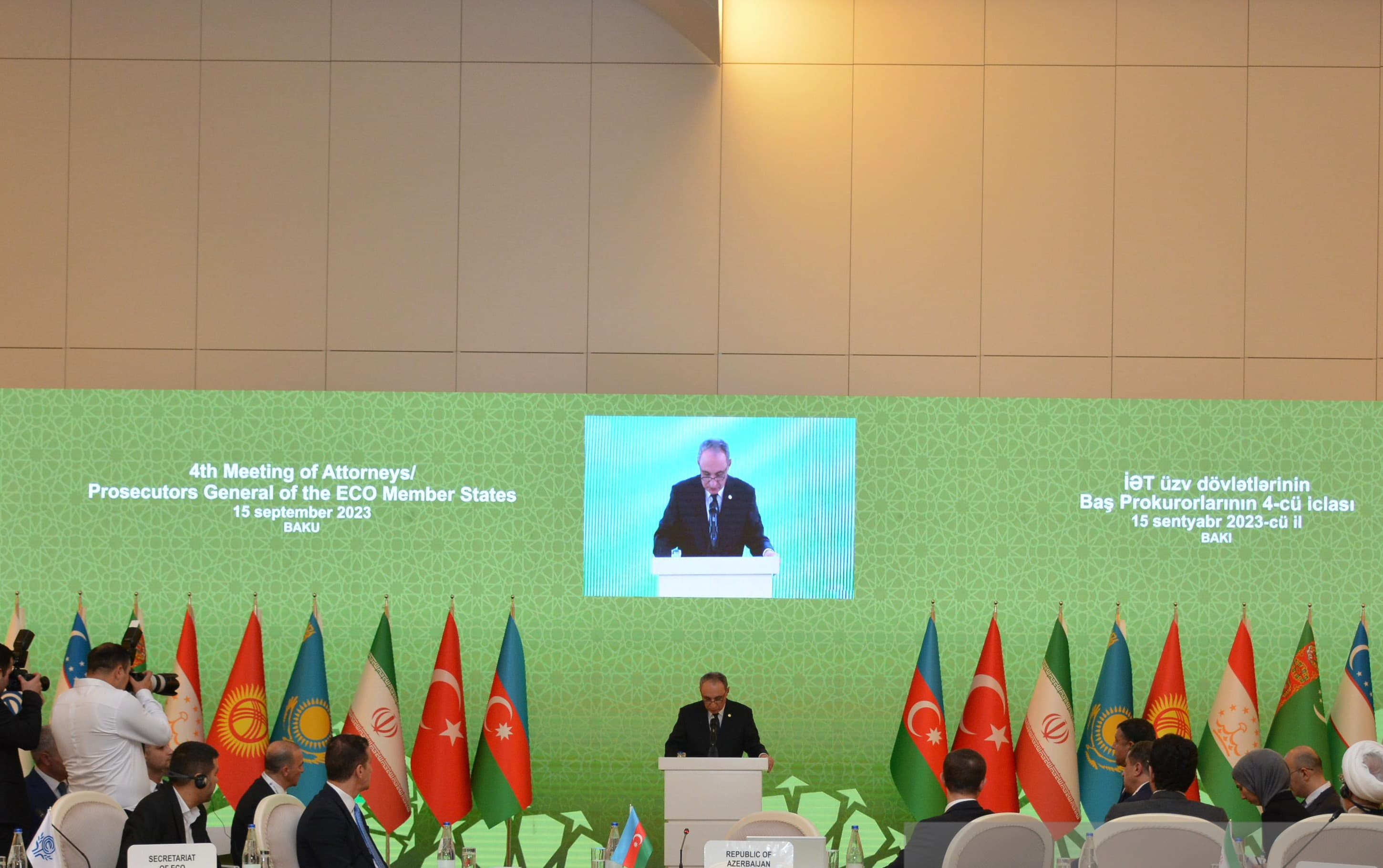 The Turkmen delegation took part in the meeting of the General Prosecutors of the ECO countries in Baku