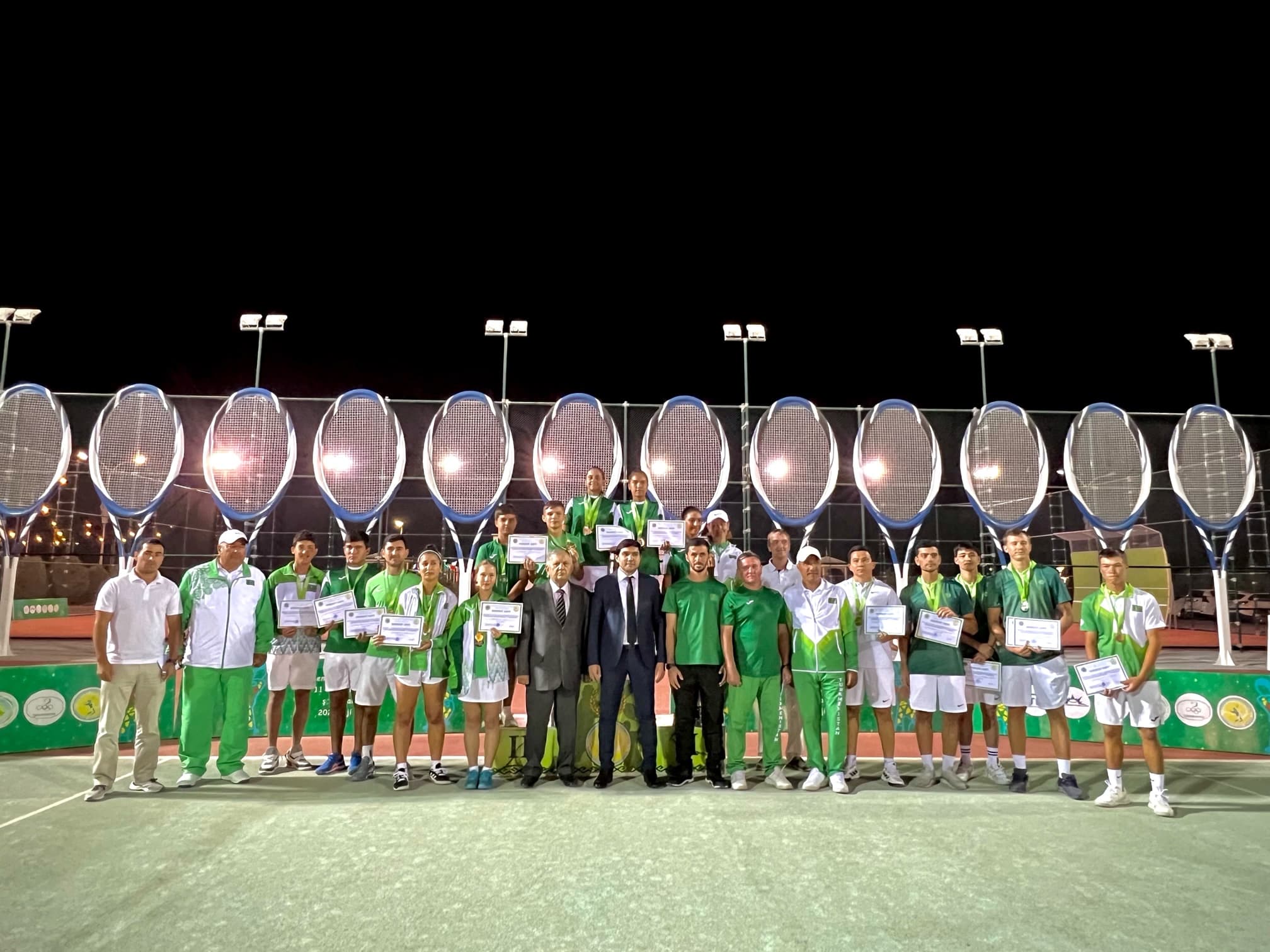The results of the Turkmenistan Tennis Championship were summed up in Ashgabat