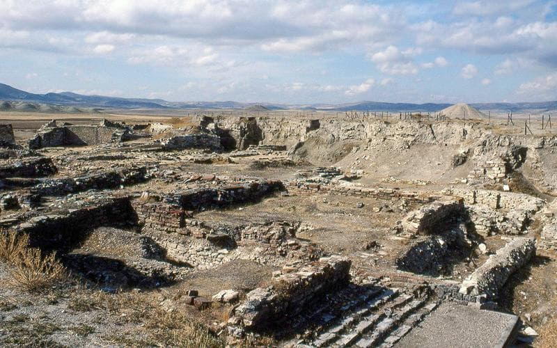 The ancient city of Gordion in Turkey is included in the UNESCO World Heritage List
