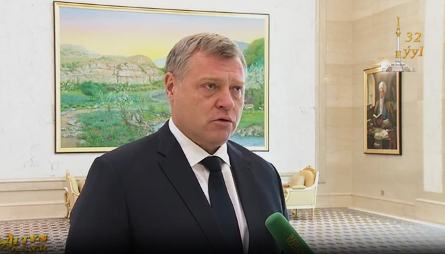 President Serdar Berdimuhamedov and Astrakhan Governor discussed joint plans