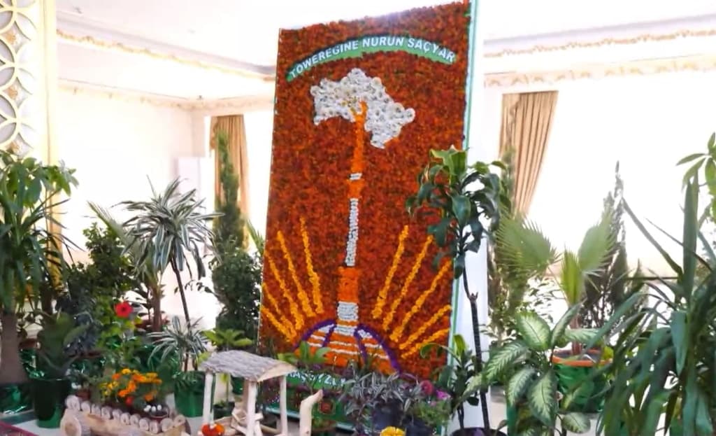 Turkmenistan has identified the best florists and flower growers