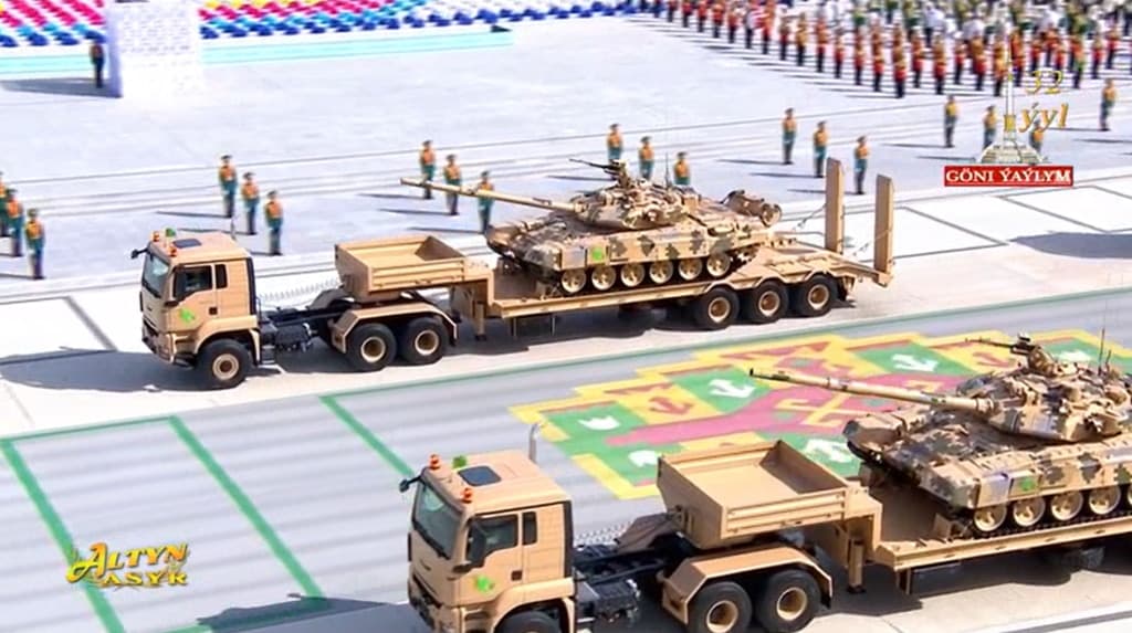 Military parade demonstrated high combat capability of the Armed Forces of Turkmenistan — photo