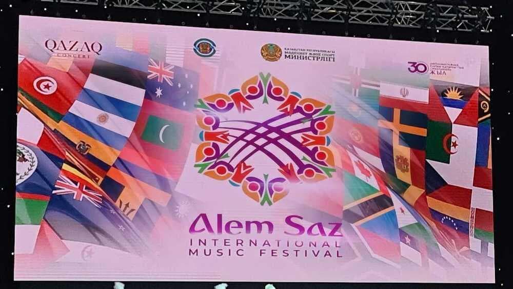 The II International Music Festival “ALEM SAZ” started in Kazakhstan
