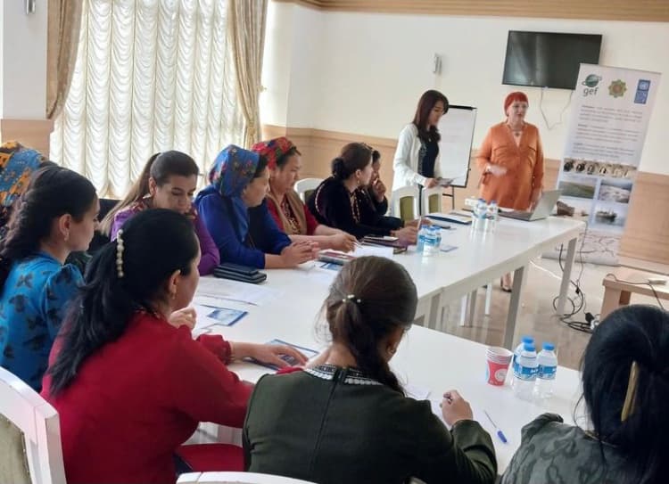 Alternative sources of income for rural women were discussed in Dashoguz