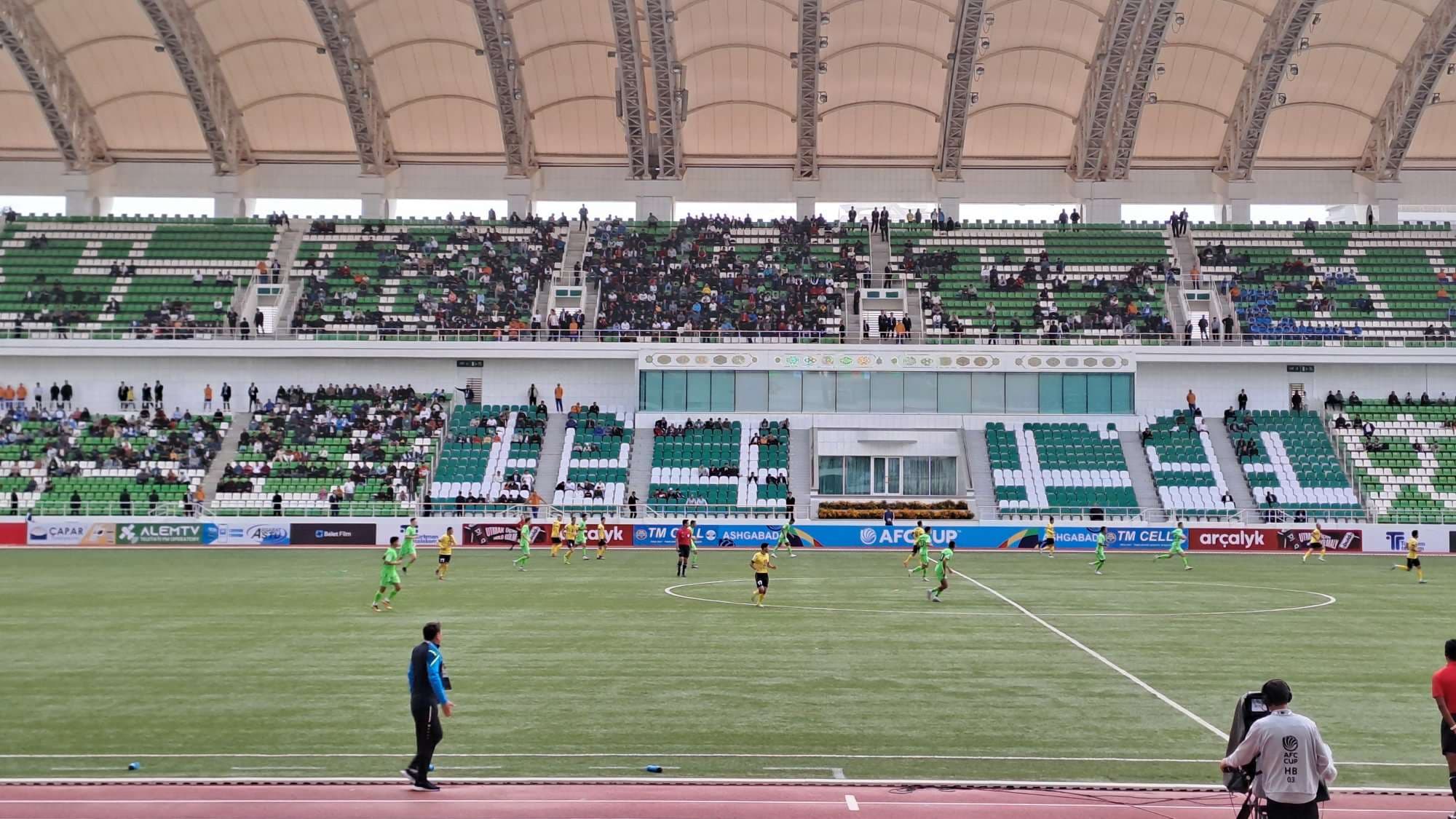 Turkmen "Merv" beats Kyrgyz "Abdysh-Ata" in the AFC Cup after the first half.