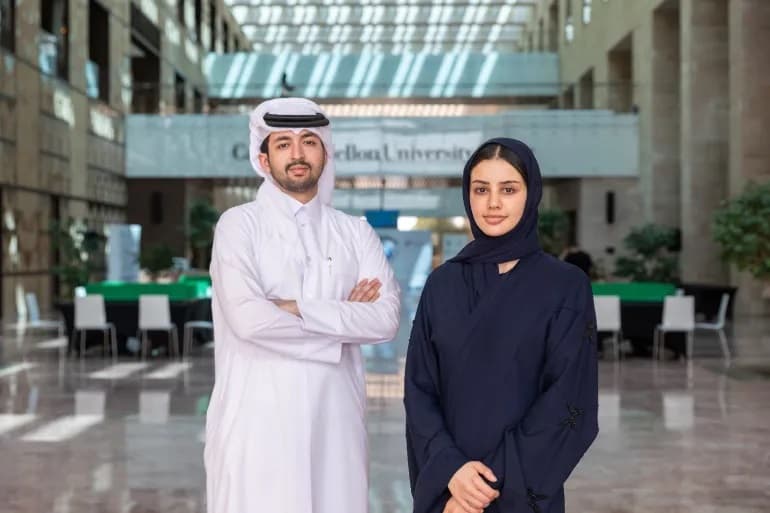 Students from Qatar have invented a 3D printer for mass printing vegetables