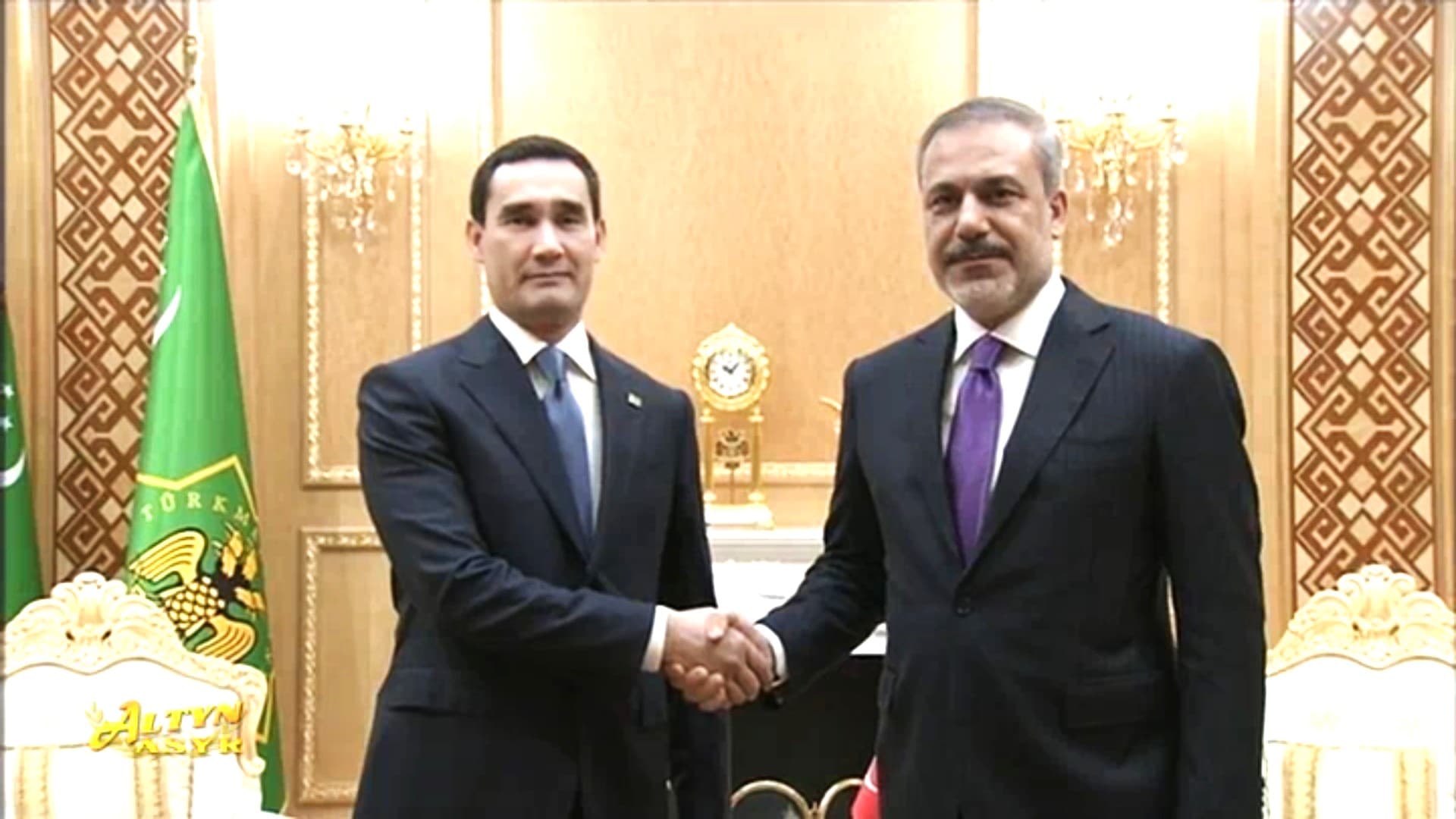 The visit of the head of Turkmenistan to Turkey is expected: Serdar Berdimuhamedov received Hakan Fidan