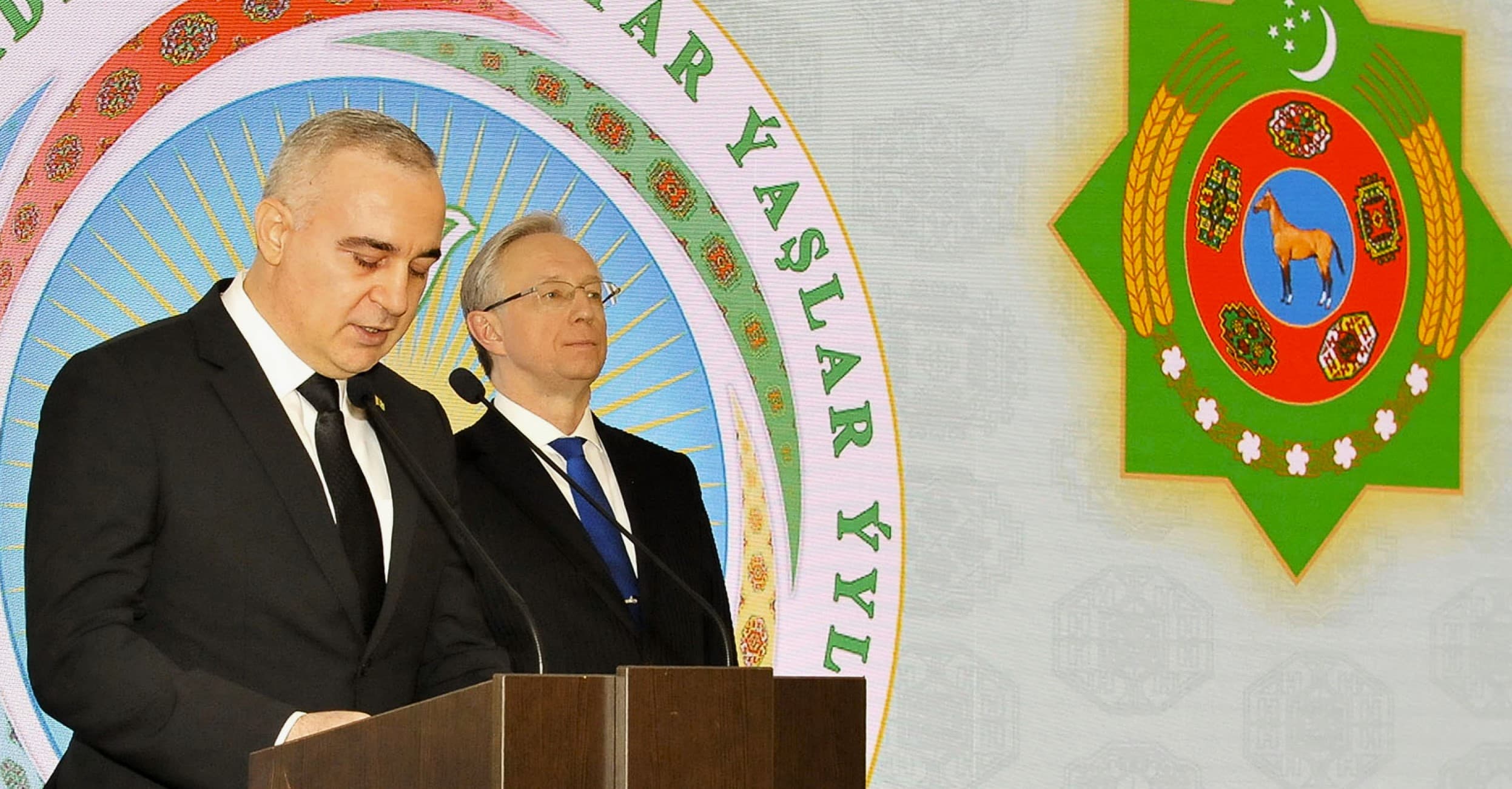 The Turkmen Embassy in Moscow gave a solemn reception