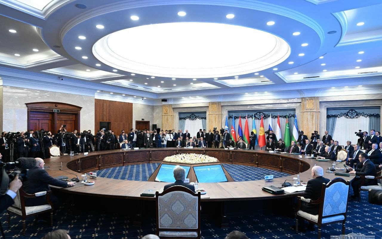 Serdar Berdimuhamedov takes part in the CIS summit in Bishkek