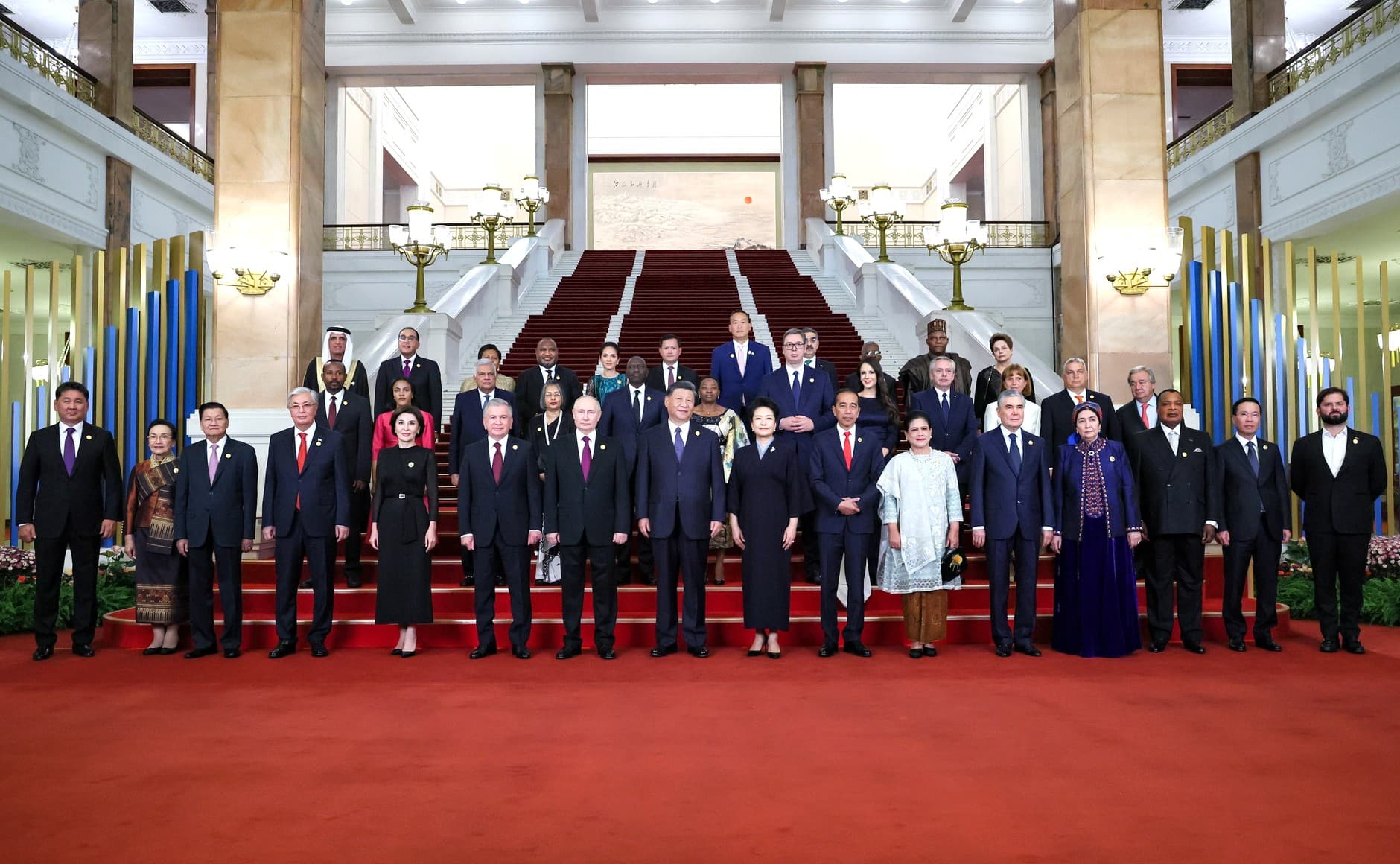 A solemn meeting of the participants of the "Belt and Road" forum took place
